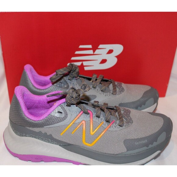 New Balance DynaSoft Nitrel V5 Running Athletic Shoes Sz 7.5 NIB GRAY PURPLE - Picture 1 of 6